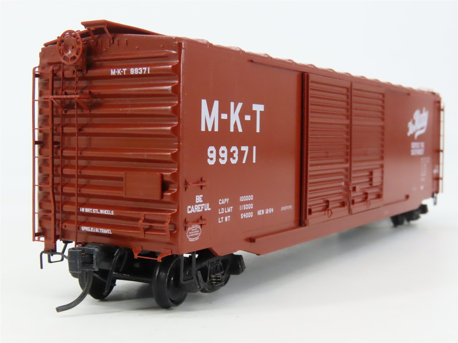 HO Scale Kadee 6504 MKT Missouri-Kansas-Texas 50' Box Car 99371 RTR