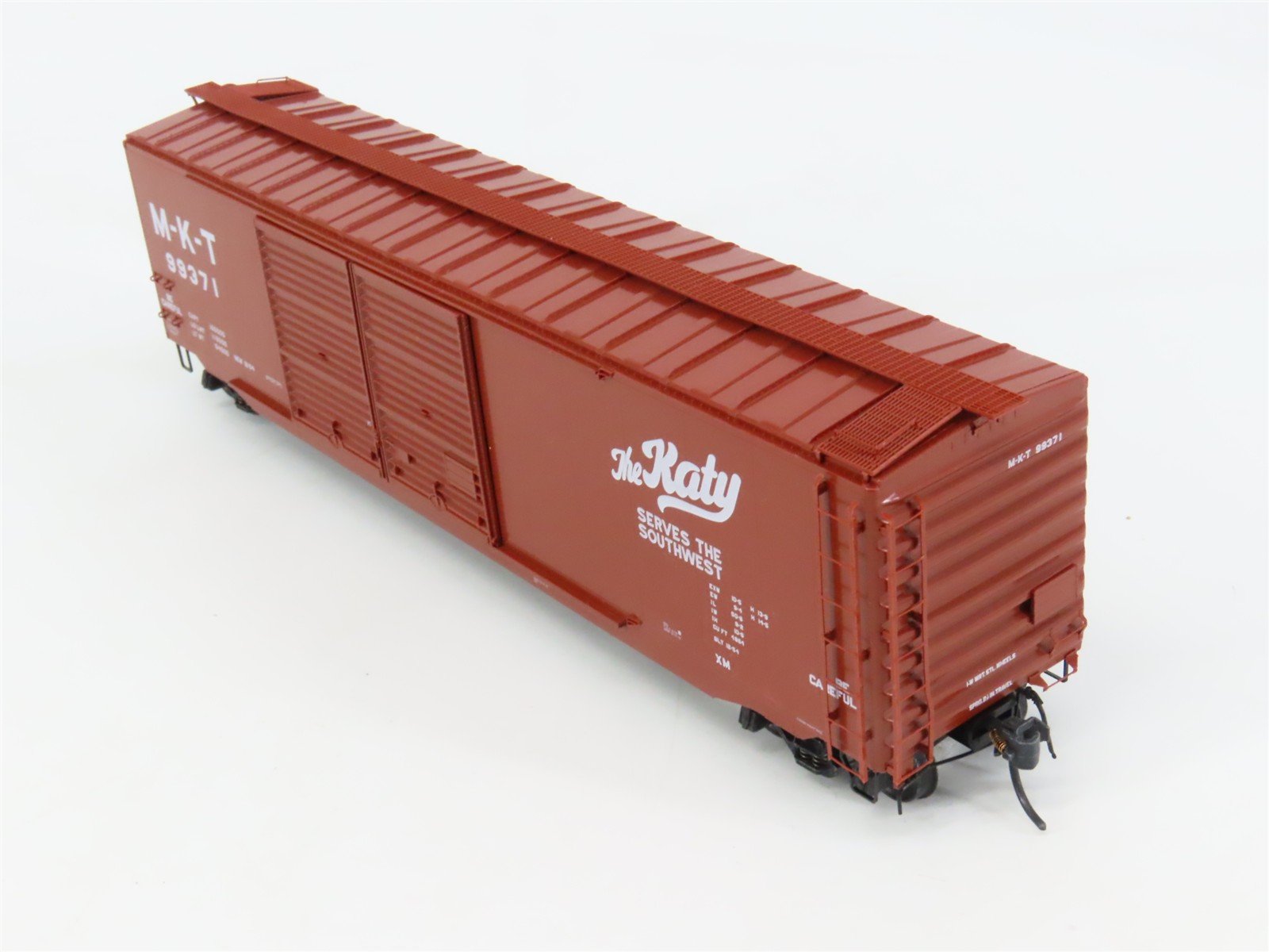 HO Scale Kadee 6504 MKT Missouri-Kansas-Texas 50' Box Car 99371 RTR