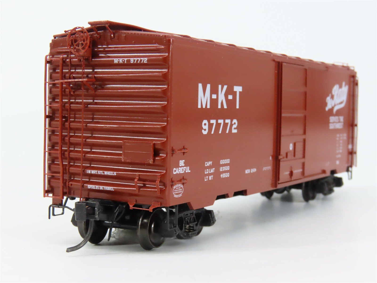 HO Scale Kadee 4503 MKT Missouri-Kansas-Texas 40' Box Car 97772 RTR