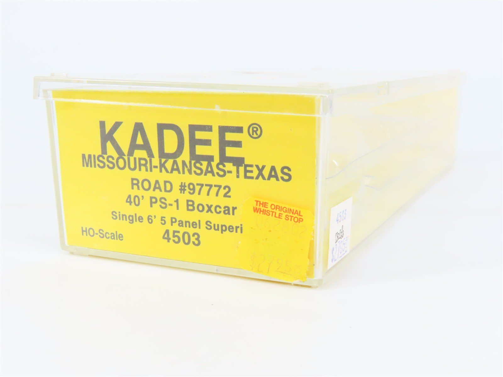 HO Scale Kadee 4503 MKT Missouri-Kansas-Texas 40' Box Car 97772 RTR