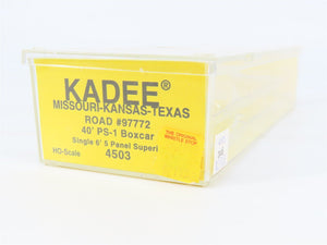 HO Scale Kadee 4503 MKT Missouri-Kansas-Texas 40' Box Car 97772 RTR