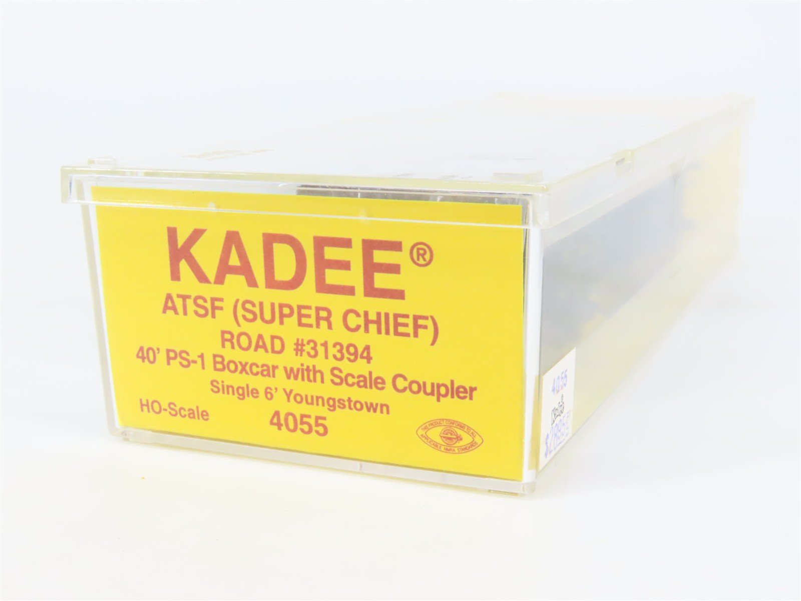 HO Scale Kadee 4055 ATSF Santa Fe 40' Box Car 31394 RTR