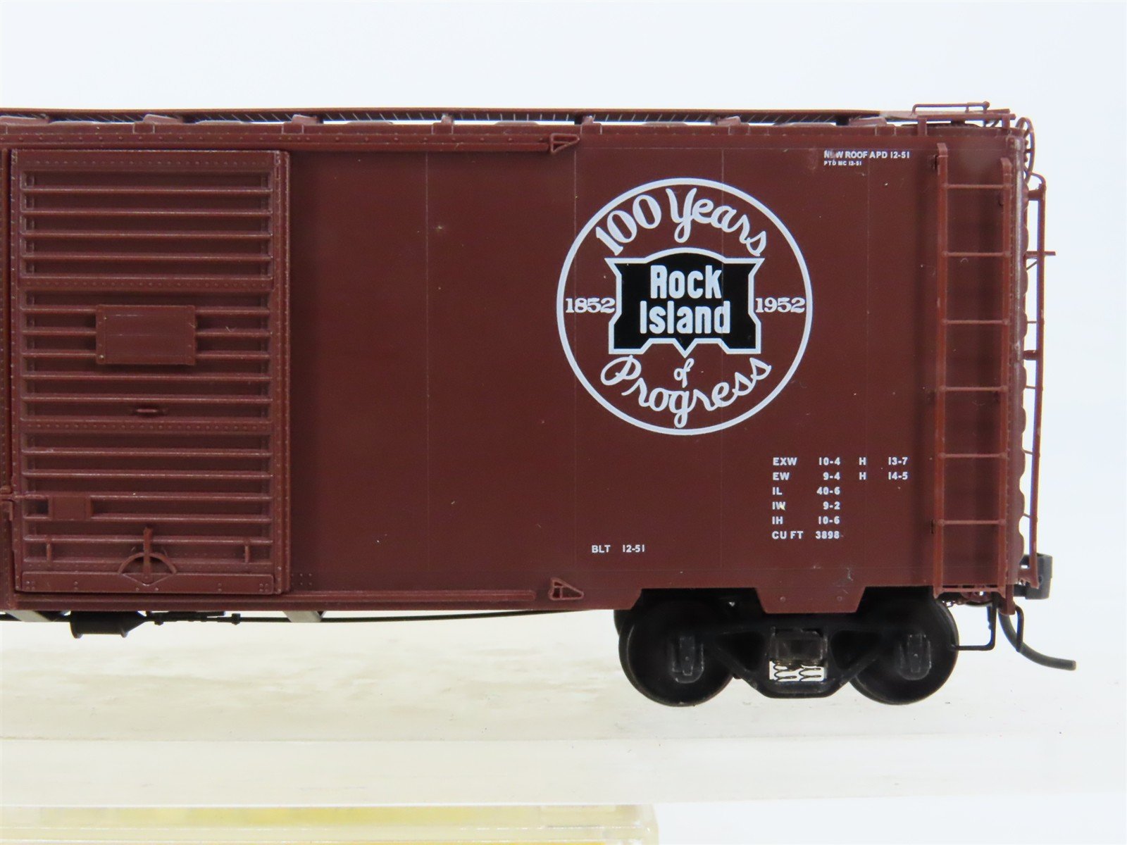 HO Scale Kadee 4008 RI Rock Island 40' Box Car 22172 RTR