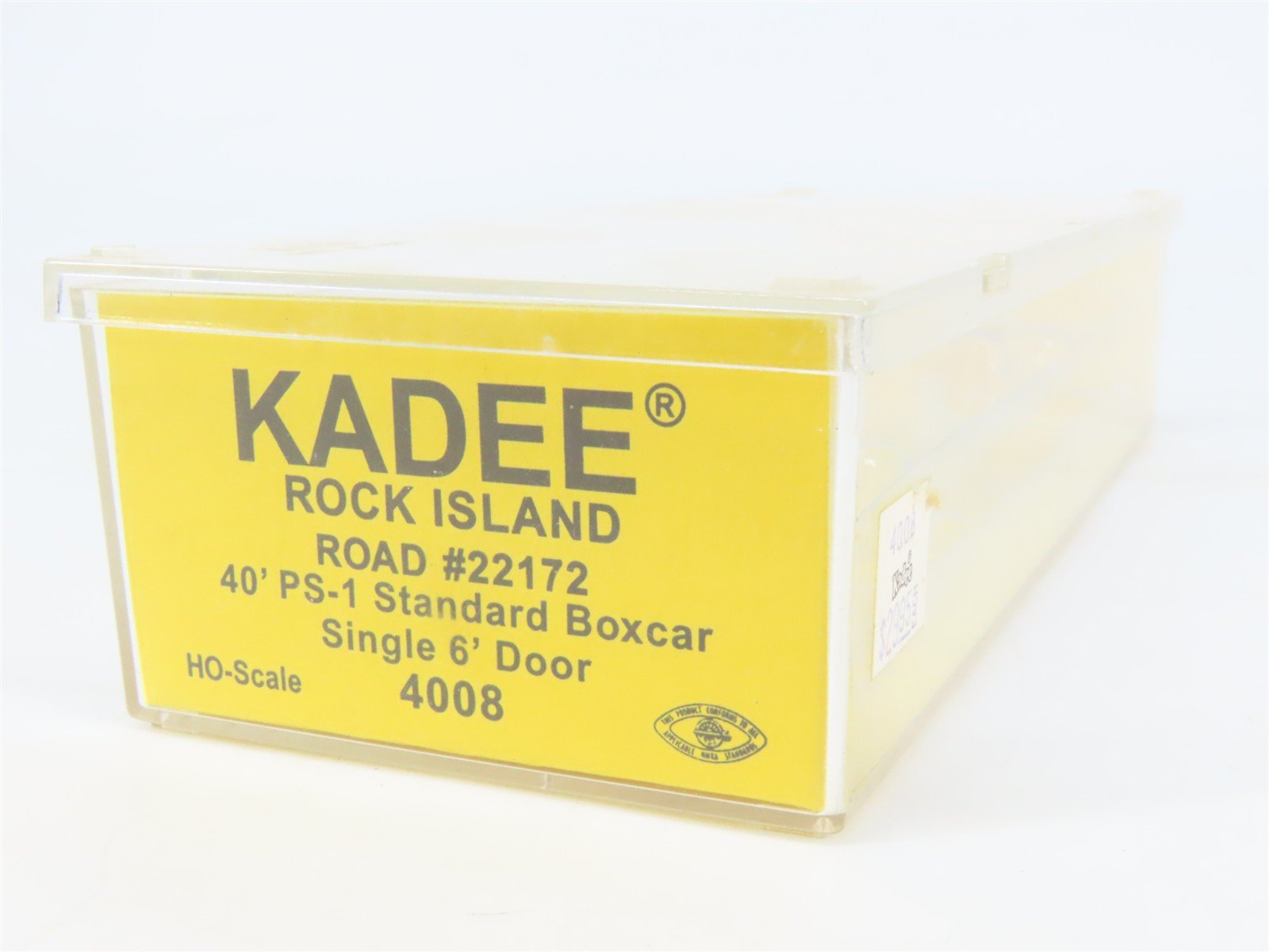 HO Scale Kadee 4008 RI Rock Island 40' Box Car 22172 RTR