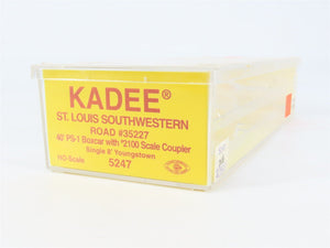 HO Scale Kadee 5247 SSW St. Louis Southwestern 40' Box Car 35227 RTR