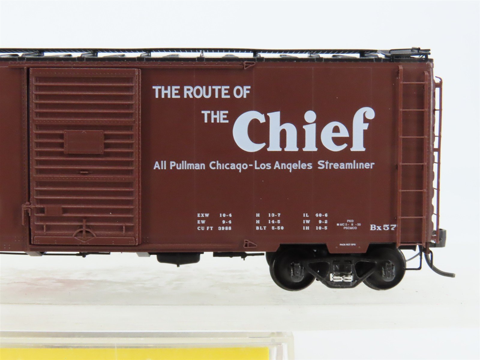 HO Scale Kadee 4036 ATSF Santa Fe 40' Box Car 31343 RTR