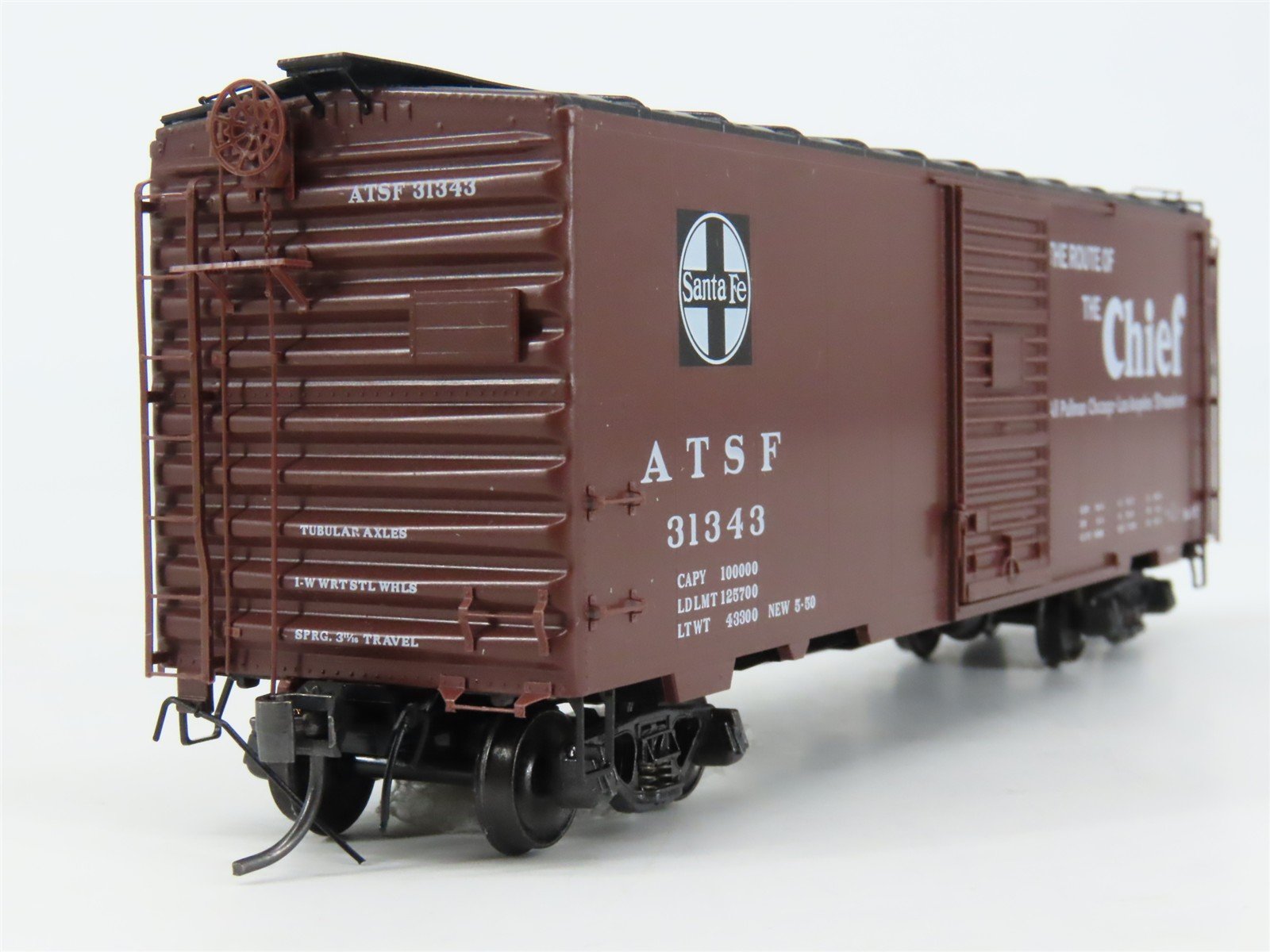 HO Scale Kadee 4036 ATSF Santa Fe 40' Box Car 31343 RTR