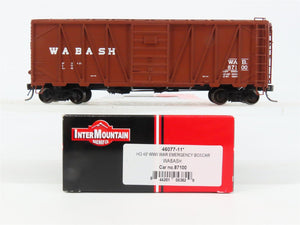 HO Scale InterMountain 46077-11 WAB Wabash 40' Box Car 87100 RTR