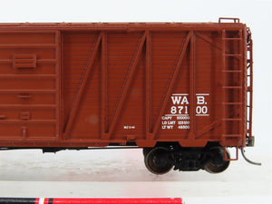 HO Scale InterMountain 46077-11 WAB Wabash 40' Box Car 87100 RTR