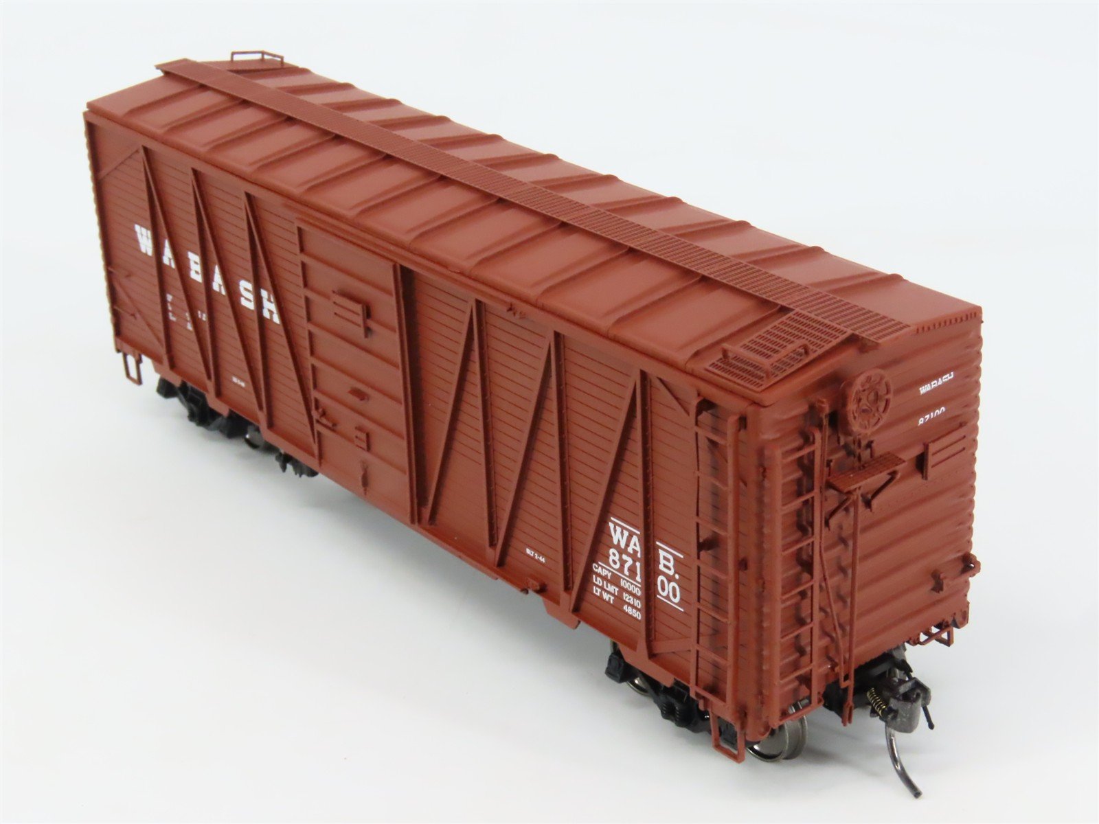 HO Scale InterMountain 46077-11 WAB Wabash 40' Box Car 87100 RTR