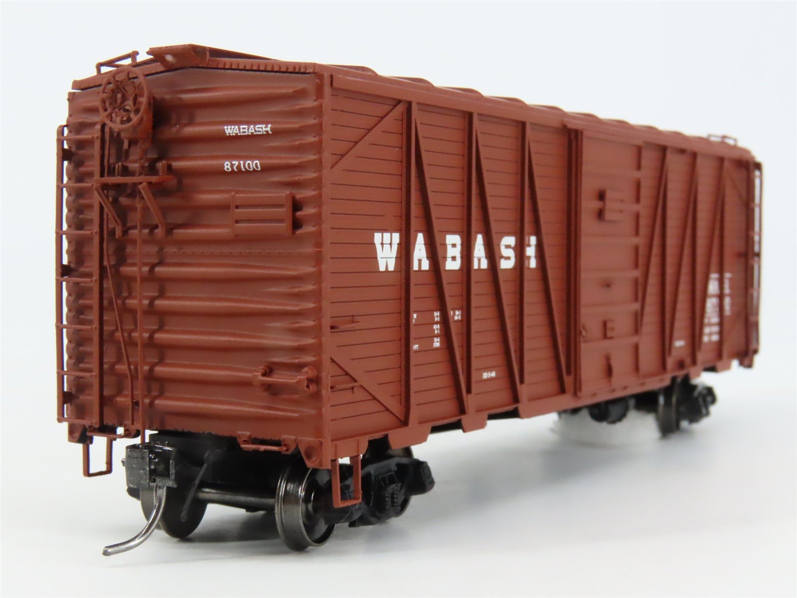 HO Scale InterMountain 46077-11 WAB Wabash 40' Box Car 87100 RTR