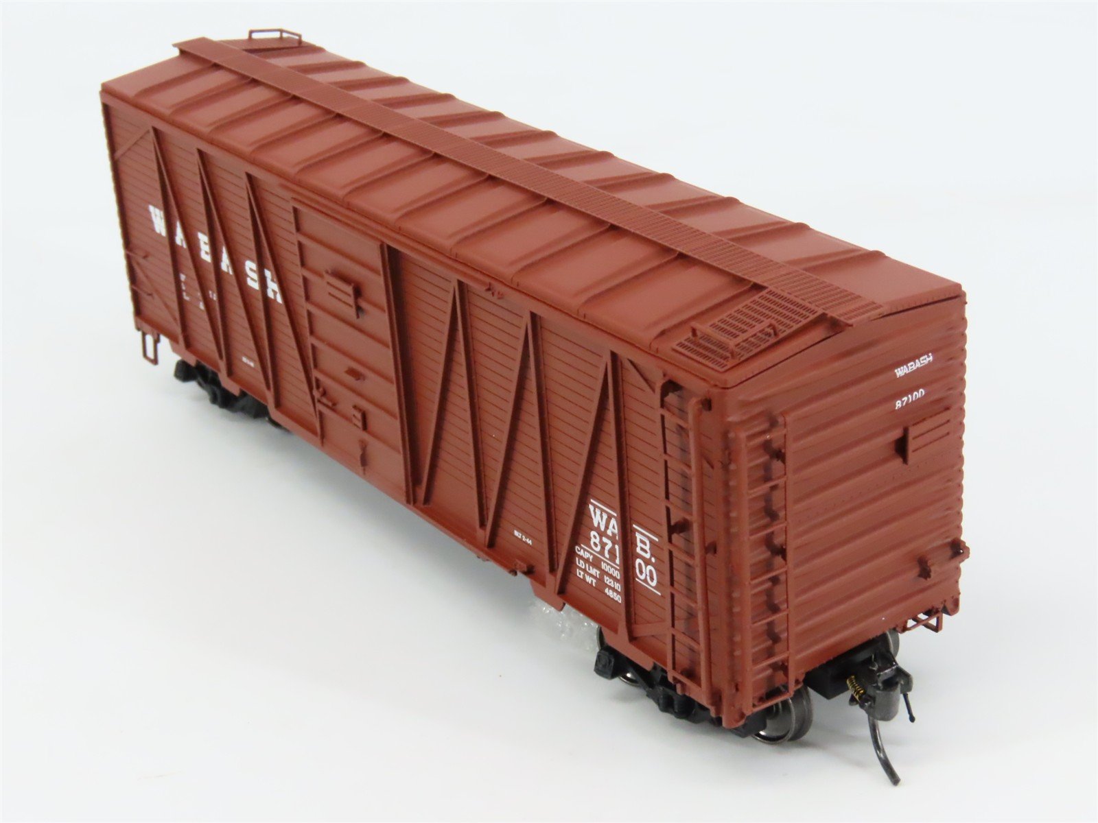 HO Scale InterMountain 46077-11 WAB Wabash 40' Box Car 87100 RTR
