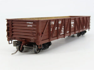 HO Scale InterMountain 46622-03 FW&D Fort Worth & Denver Gondola 2070 RTR