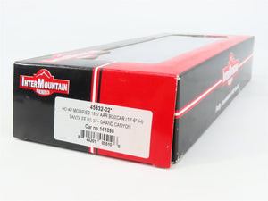 HO Scale InterMountain 45832-02 ATSF Santa Fe 40' Box Car 141398 RTR