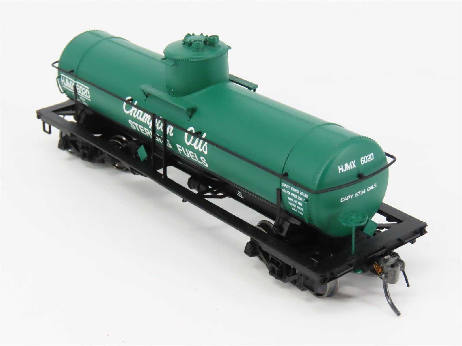 HO Scale InterMountain 46329-02 HJMX Champion Oils / Sterling Fuels Tank Car RTR