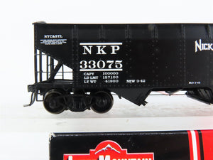 HO Scale InterMountain 47157-01 NKP Nickel Plate Road 2-Bay Open Top Hopper RTR