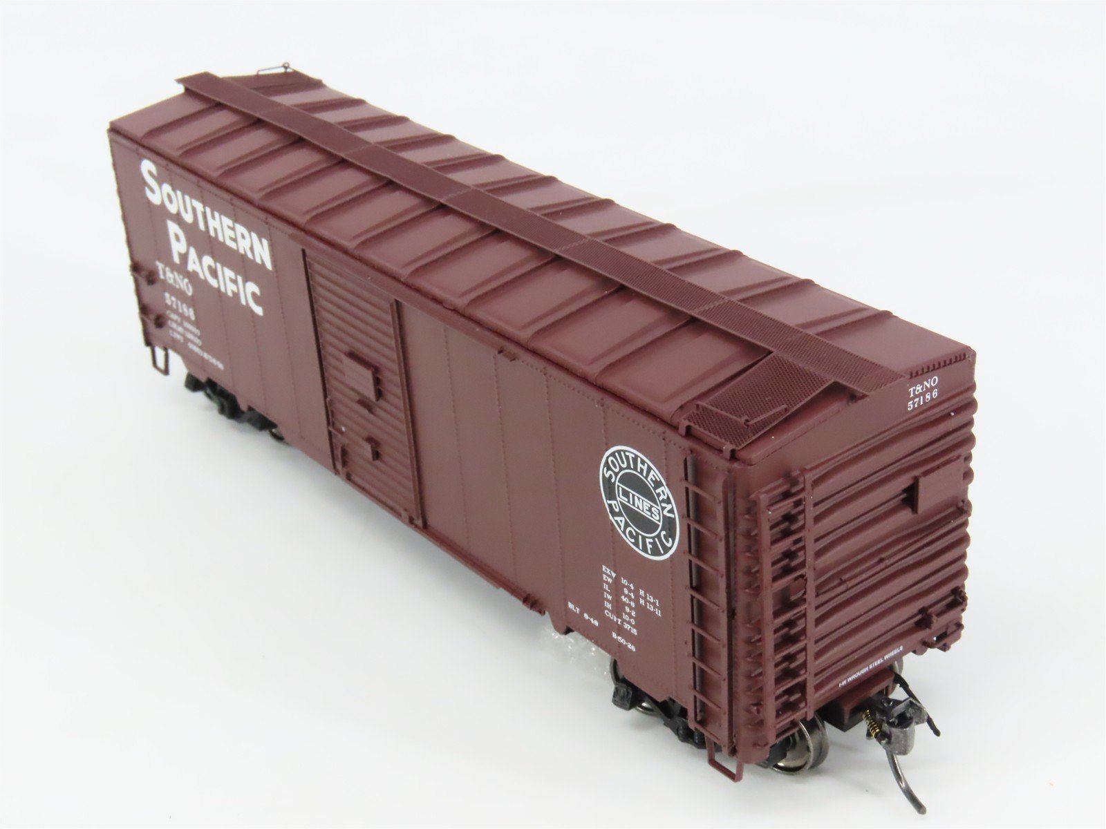 HO Scale InterMountain 46021-06 SP Southern Pacific 40' Box Car 57186 RTR