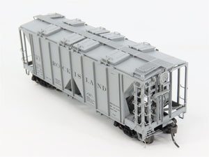 HO Scale InterMountain 48610-07 RI Rock Island 2-Bay Covered Hopper 343 RTR