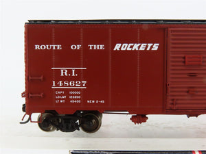 HO Scale InterMountain 45804-15 RI Rock Island 40' Box Car 148627 RTR