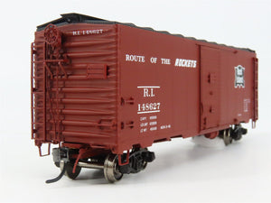 HO Scale InterMountain 45804-15 RI Rock Island 40' Box Car 148627 RTR
