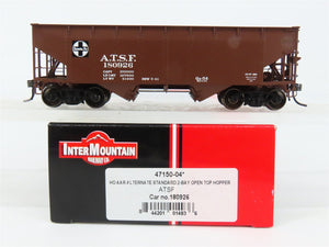 HO Scale InterMountain 47150-04 ATSF Santa Fe 2-Bay Open Top Hopper 180926 RTR
