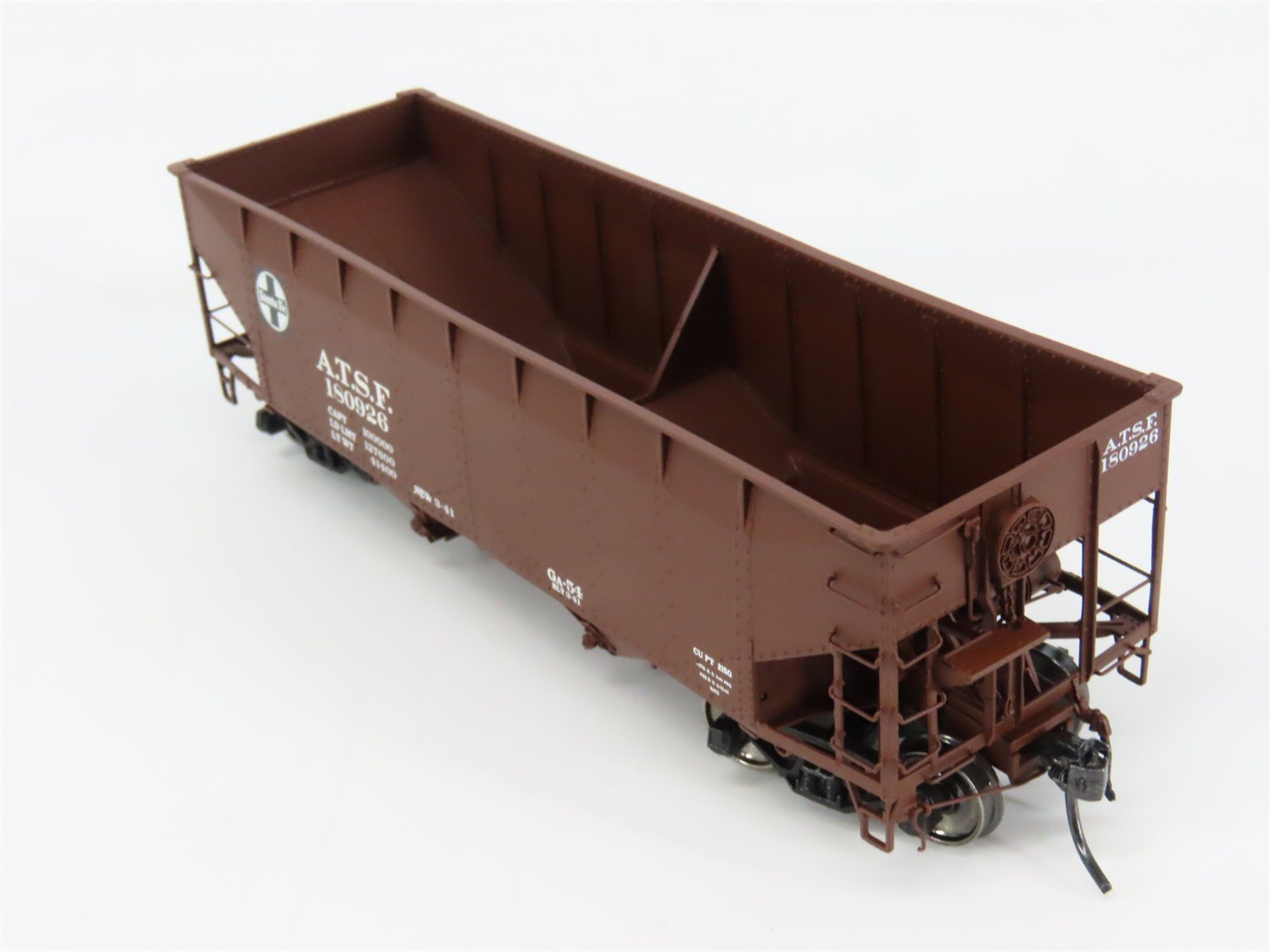 HO Scale InterMountain 47150-04 ATSF Santa Fe 2-Bay Open Top Hopper 180926 RTR