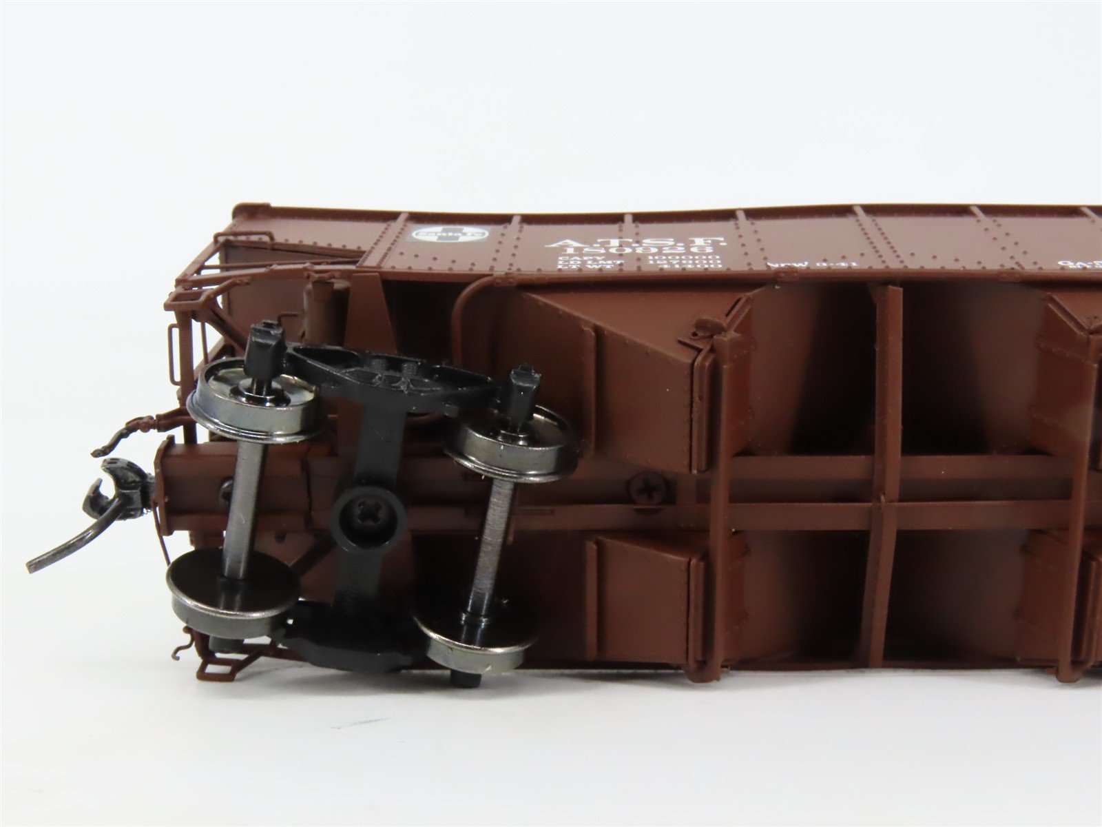 HO Scale InterMountain 47150-04 ATSF Santa Fe 2-Bay Open Top Hopper 180926 RTR
