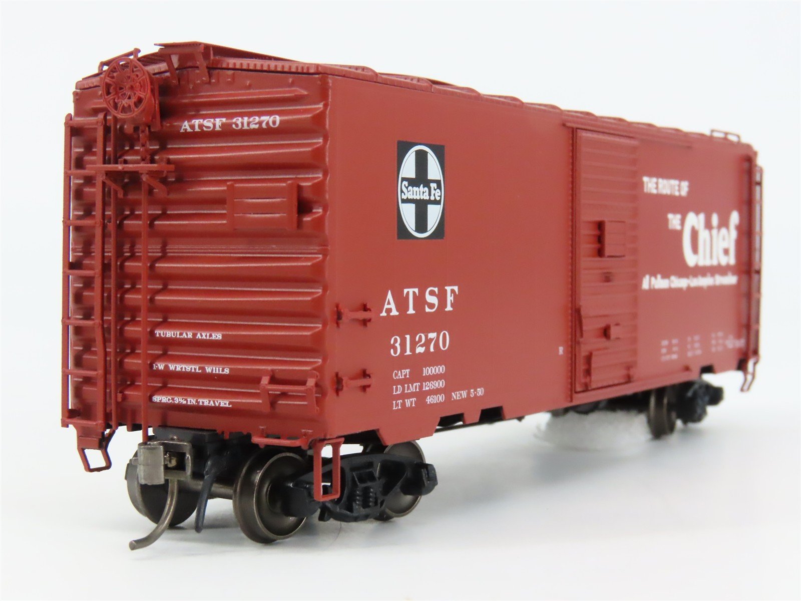 HO Scale InterMountain 45403-20 ATSF Santa Fe 40' Box Car 31270 RTR