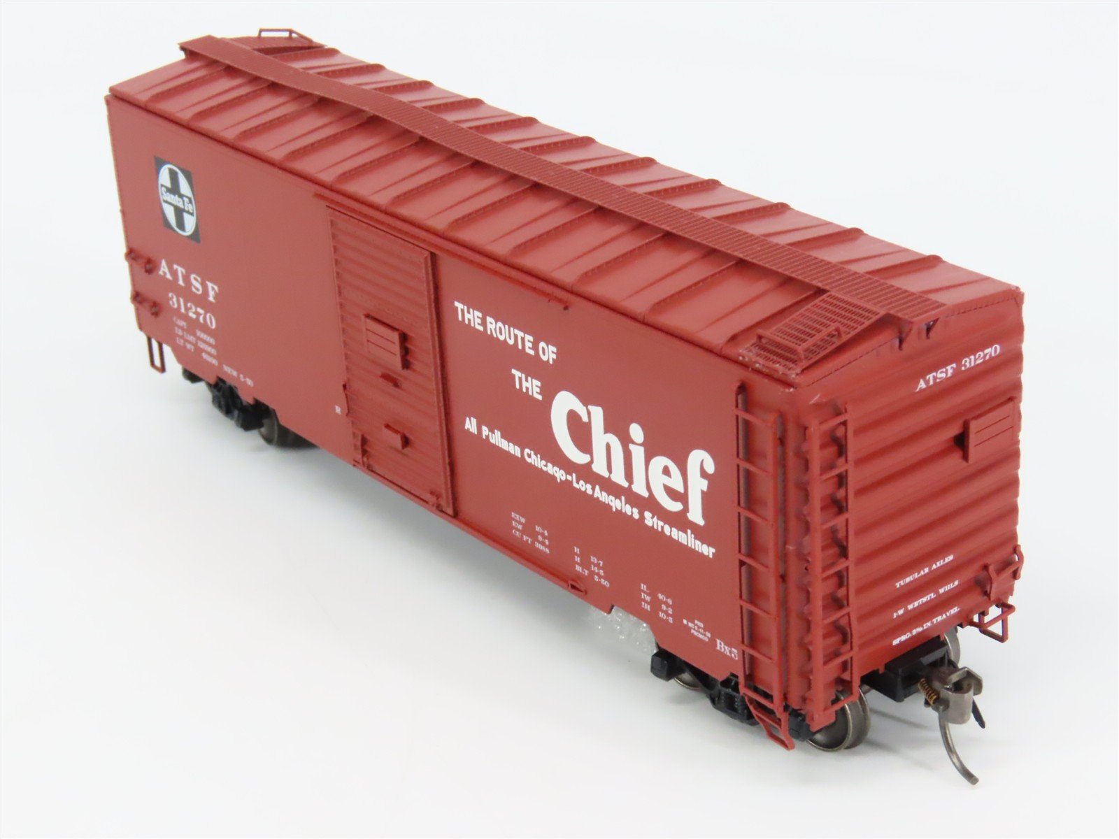 HO Scale InterMountain 45403-20 ATSF Santa Fe 40' Box Car 31270 RTR