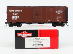 HO Scale InterMountain 45717-04 T&P Texas & Pacific 40' Box Car 40789 RTR