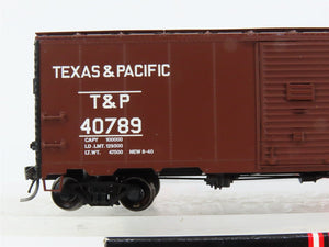 HO Scale InterMountain 45717-04 T&P Texas & Pacific 40' Box Car 40789 RTR