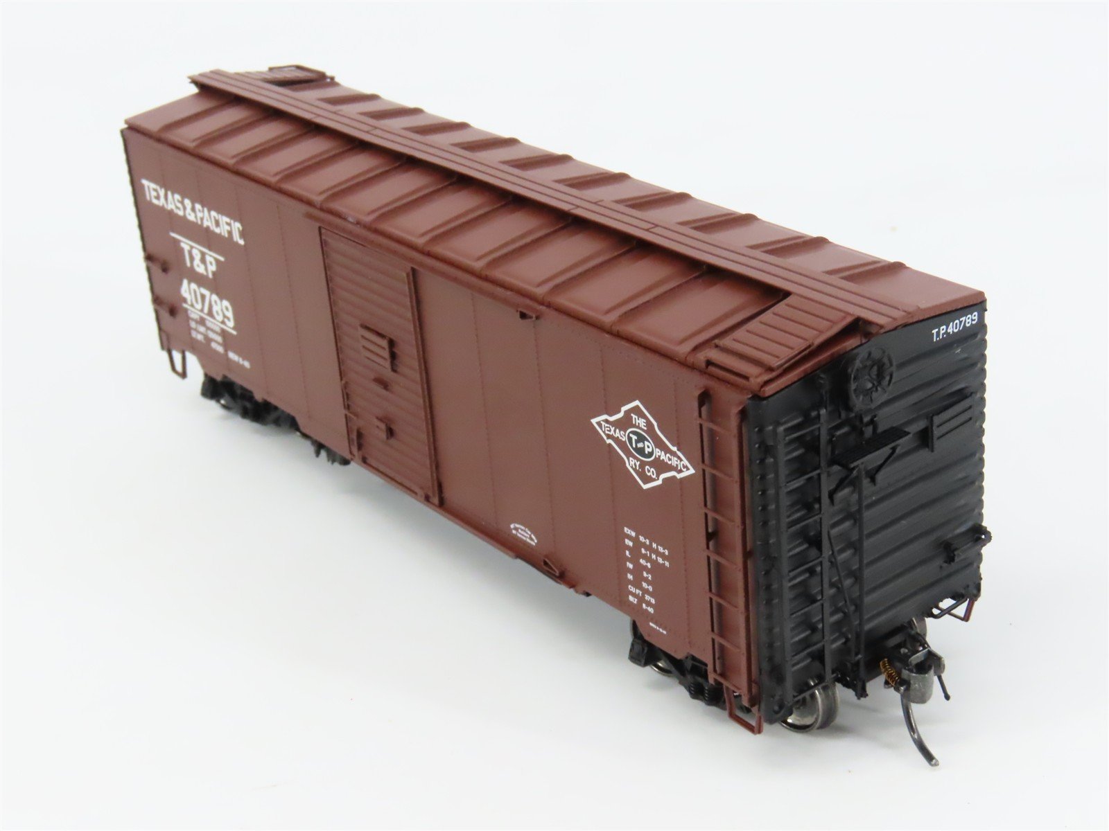 HO Scale InterMountain 45717-04 T&P Texas & Pacific 40' Box Car 40789 RTR