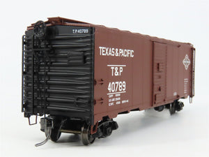 HO Scale InterMountain 45717-04 T&P Texas & Pacific 40' Box Car 40789 RTR