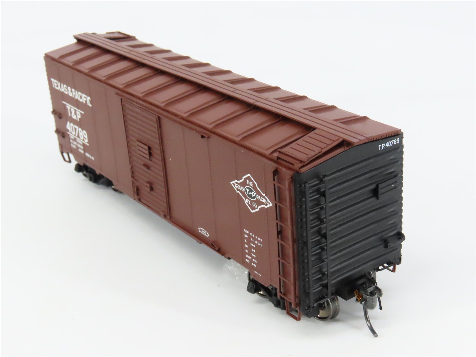 HO Scale InterMountain 45717-04 T&P Texas & Pacific 40' Box Car 40789 RTR