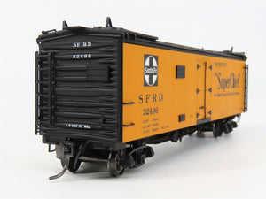 HO Scale InterMountain 46109-34 SFRD Santa Fe Reefer 32496 RTR