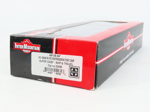 HO Scale InterMountain 46109-34 SFRD Santa Fe Reefer 32496 RTR