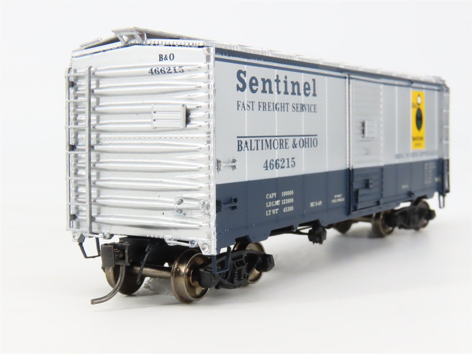 HO Scale InterMountain 45742-06 BO Baltimore & Ohio 40' Box Car 466215 RTR