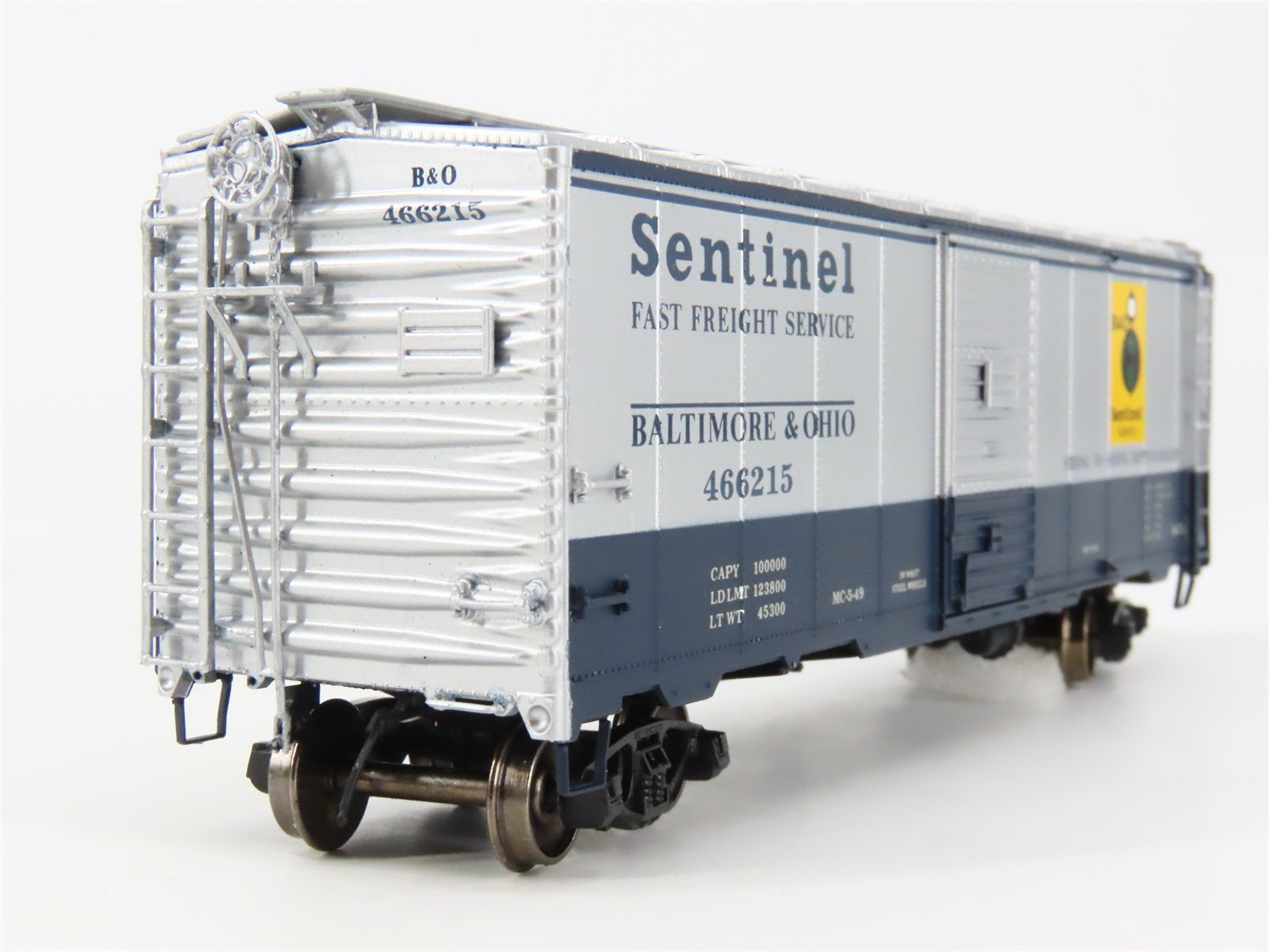 HO Scale InterMountain 45742-06 BO Baltimore & Ohio 40' Box Car 466215 RTR