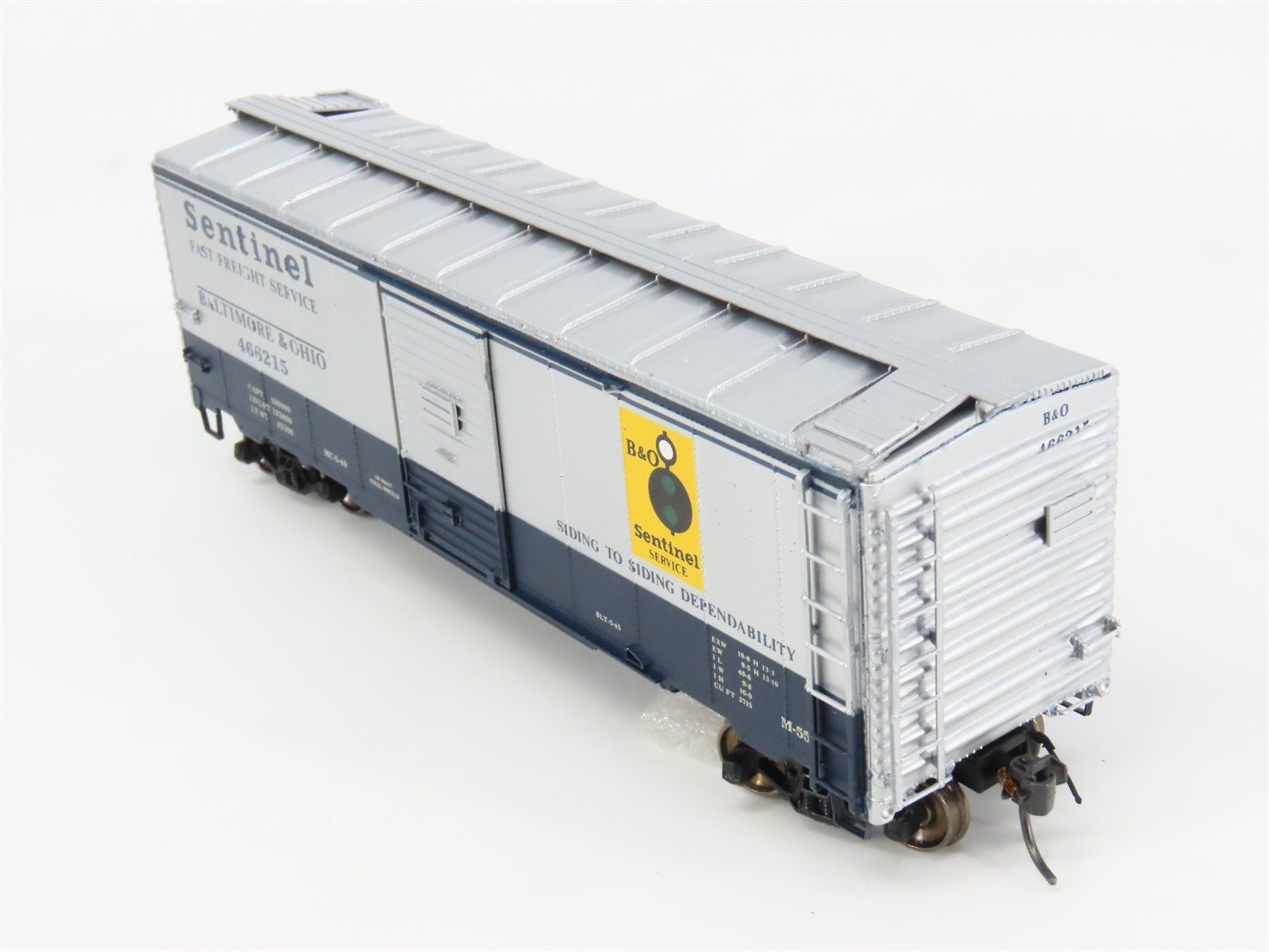 HO Scale InterMountain 45742-06 BO Baltimore & Ohio 40' Box Car 466215 RTR