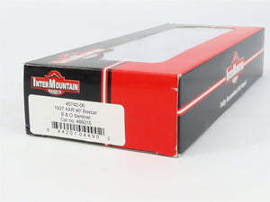 HO Scale InterMountain 45742-06 BO Baltimore & Ohio 40' Box Car 466215 RTR