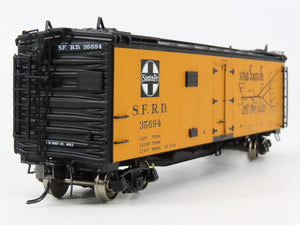 HO Scale InterMountain 46118-12 SFRD Santa Fe Reefer 35694 RTR
