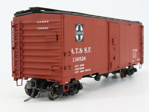 HO Scale InterMountain 45739-07 ATSF Santa Fe 40' 1937 AAR Box Car 136526 RTR