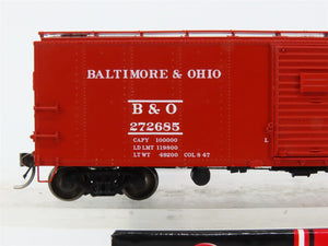 HO Scale InterMountain 37080-18 B&O Baltimore & Ohio Box Car 272685 RTR