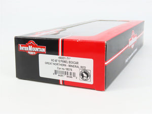 HO Scale InterMountain 46001-71 GN Great Northern 40' Box Car 18376 RTR