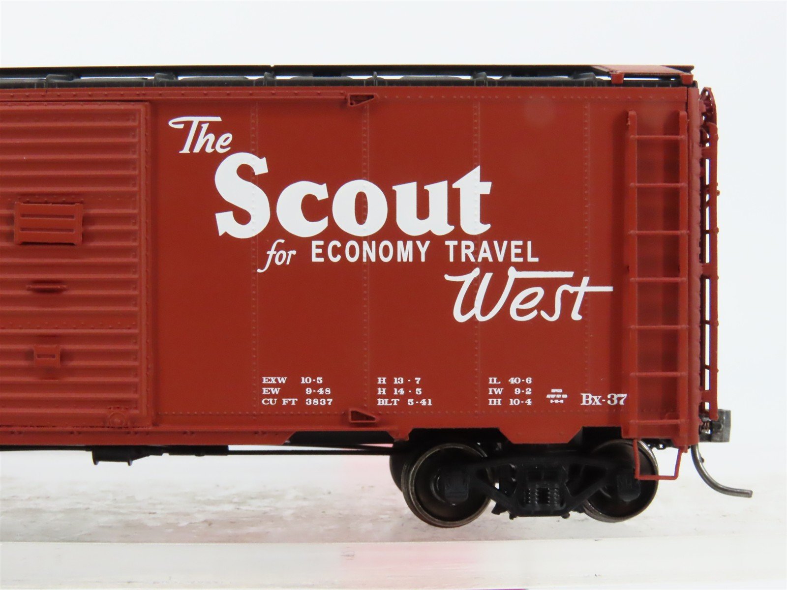 HO Scale InterMountain 45831-04 ATSF Santa Fe 40' Box Car 141942 RTR