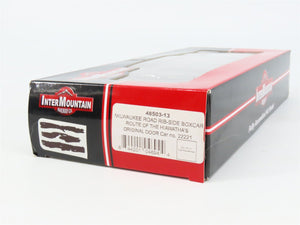 HO Scale InterMountain 48503-13 MILW Milwaukee Road 40' Box Car 22221 RTR