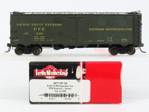 HO Scale InterMountain 46712P-05 PFE Pacific Fruit Express 40' Reefer 930 RTR