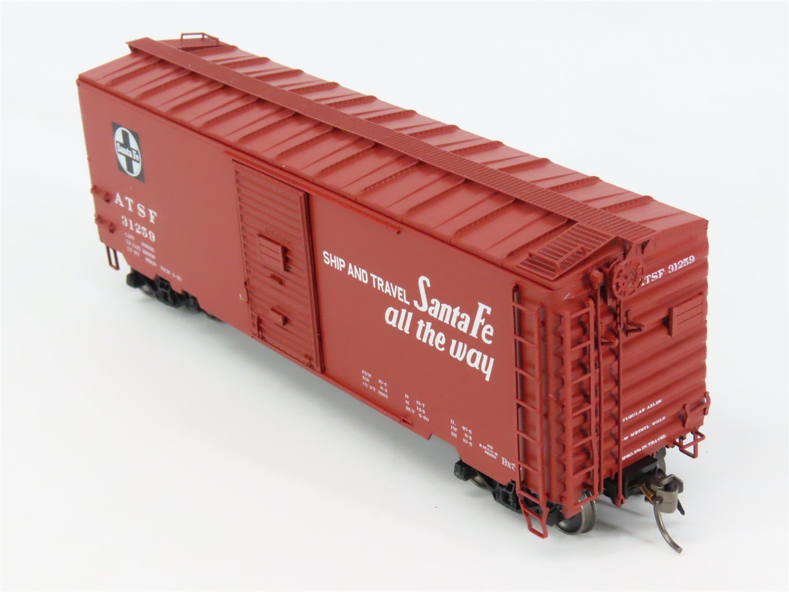 HO Scale InterMountain 45403-19 ATSF Santa Fe 40' PS-1 Single Door Box Car RTR