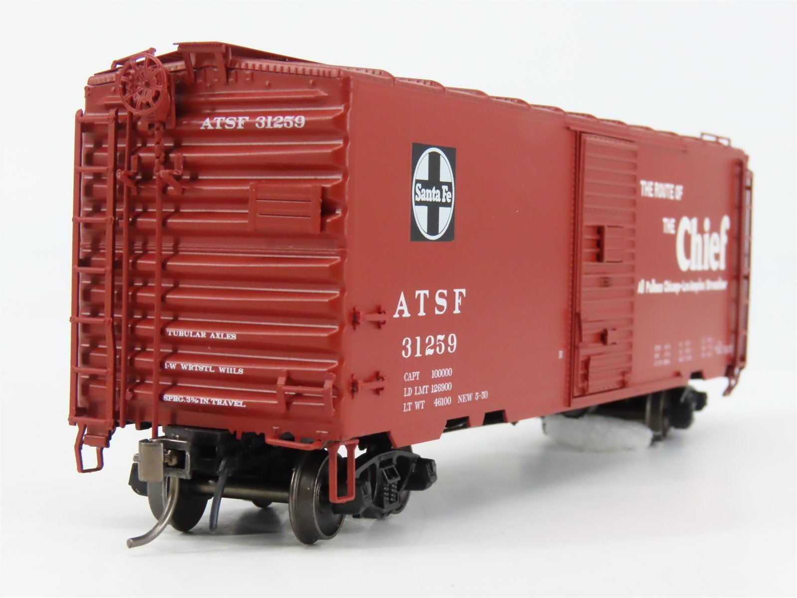 HO Scale InterMountain 45403-19 ATSF Santa Fe 40' PS-1 Single Door Box Car RTR