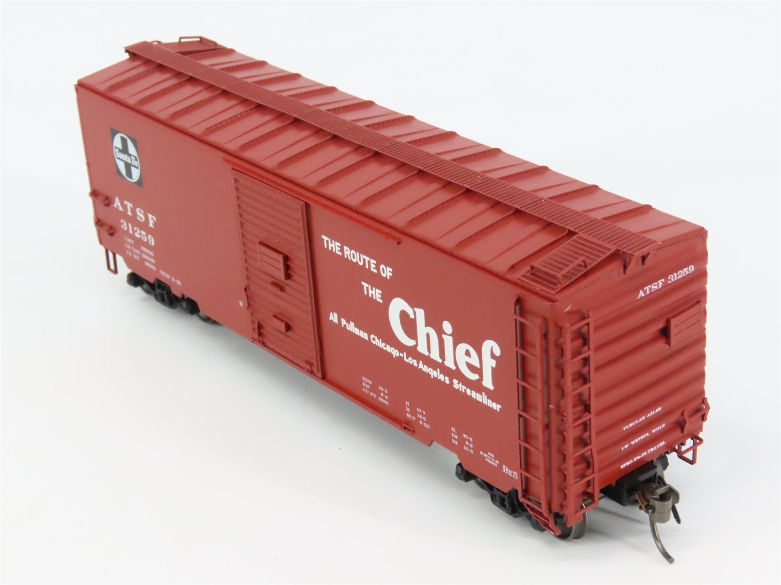 HO Scale InterMountain 45403-19 ATSF Santa Fe 40' PS-1 Single Door Box Car RTR
